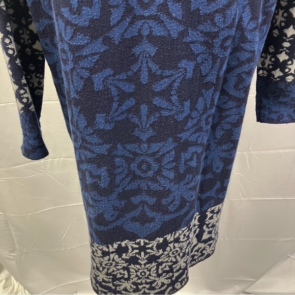 Gypsy 05 Global Village Crew Neck Sweater Dress Geometric Designer Womens‎ small - Picture 12 of 16